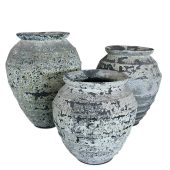 Aegean BJ Stone Pots | Vogue & Vine - Landscape Designers Sydney