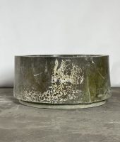 Cylindro low stone pot By Vogue & Vine - Landscape Designers Sydney